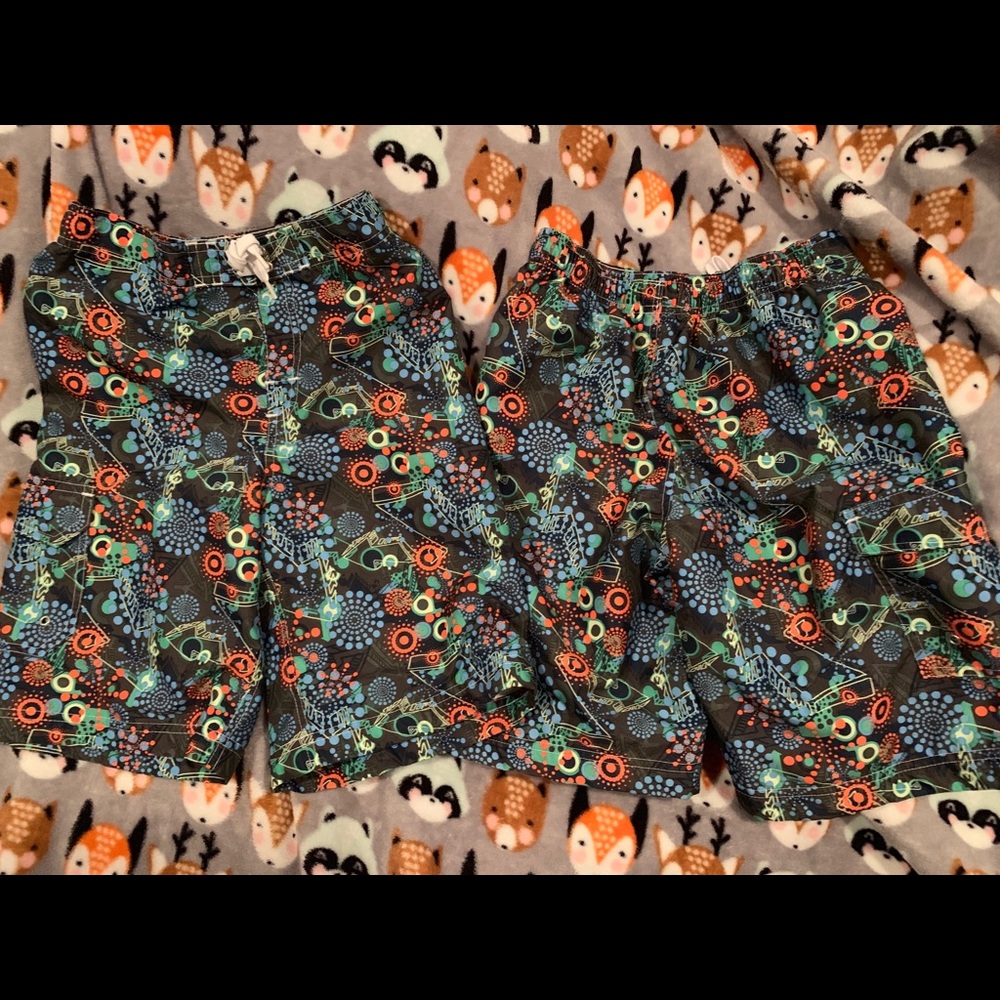 Boys Old Navy Swim Trunks Size Medium